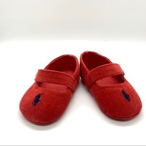 Ralph Lauren baby shoes size 2.  Never worn!
